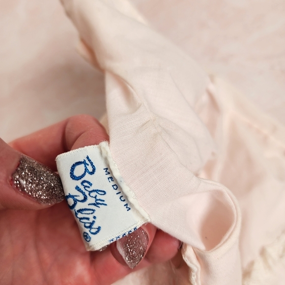 BABY BLISS x VINTAGE ruffle‎ dress size M infant - Picture 4 of 8